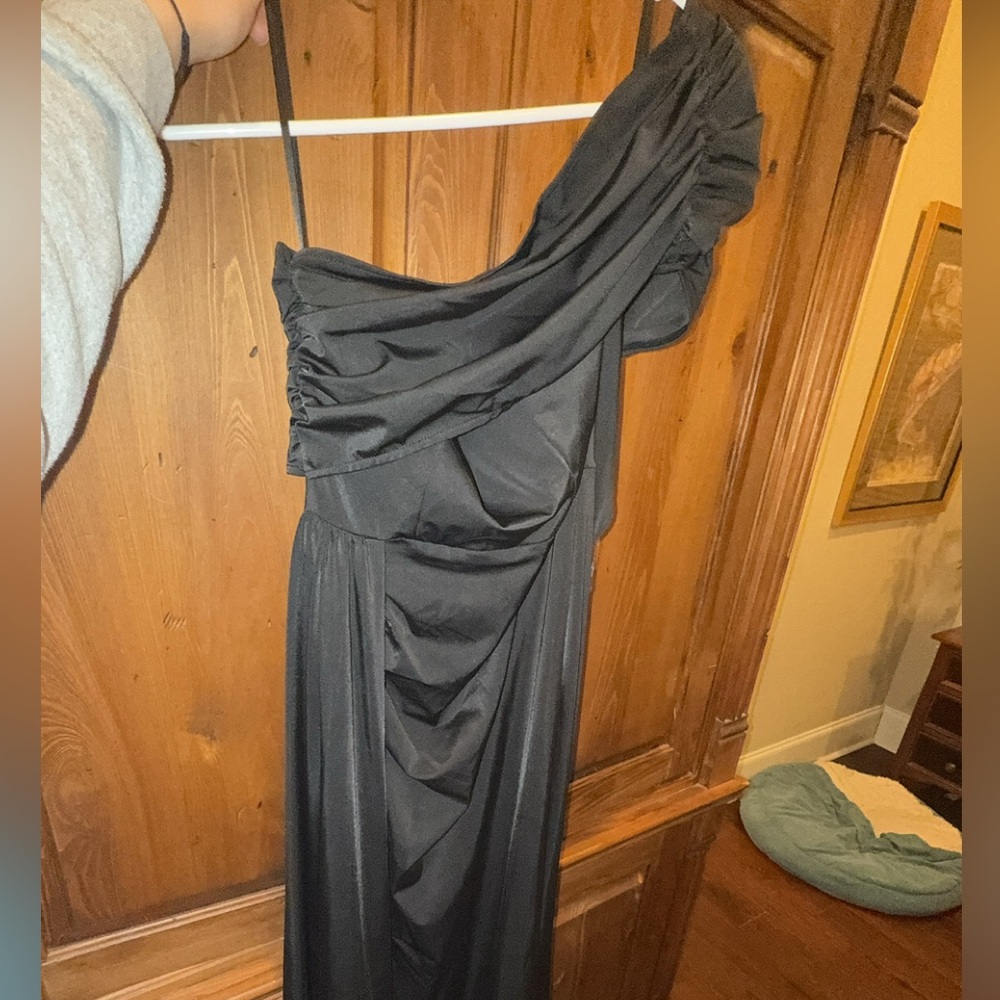 Elegant Black Off-Shoulder Dress
